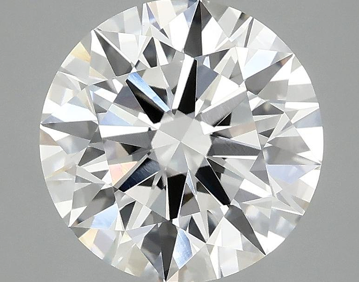 2.85 Carat Round Shaped Ideal Cut VVS2 IGI Certified Lab Grown Diamond