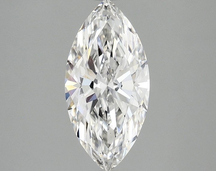 1.93 Carat Marquise Shaped Excellent Cut VS2 IGI Certified Lab Grown Diamond