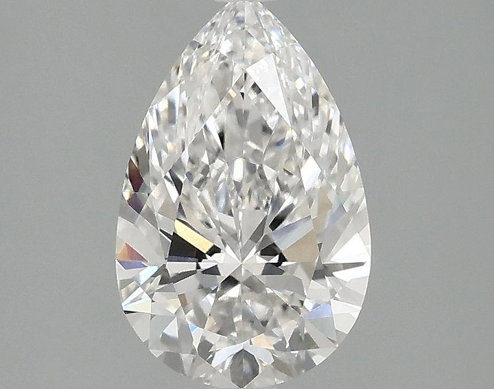 1.59 Carat Pear Shaped Ideal Cut VVS1 IGI Certified Lab Grown Diamond