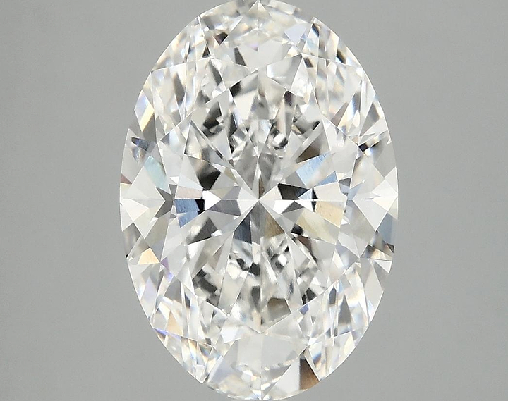 3.93 Carat Oval Shaped Ideal Cut VVS2 IGI Certified Lab Grown Diamond