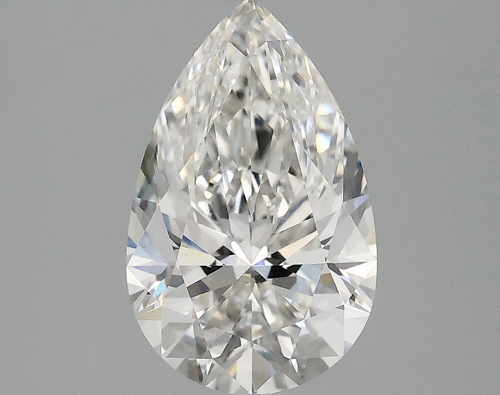 2.07 Carat Pear Shaped Ideal Cut VVS2 IGI Certified Lab Grown Diamond