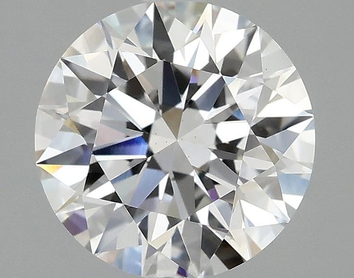 2.02 Carat Round Shaped Ideal Cut VS2 IGI Certified Lab Grown Diamond