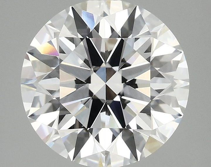 3.09 Carat Round Shaped Ideal Cut VVS2 IGI Certified Lab Grown Diamond