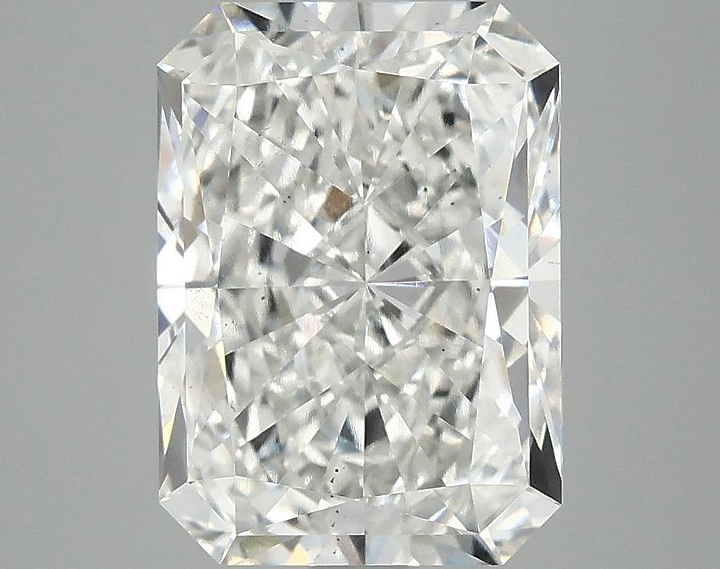 3.55 Carat Radiant Shaped Excellent Cut SI1 IGI Certified Lab Grown Diamond