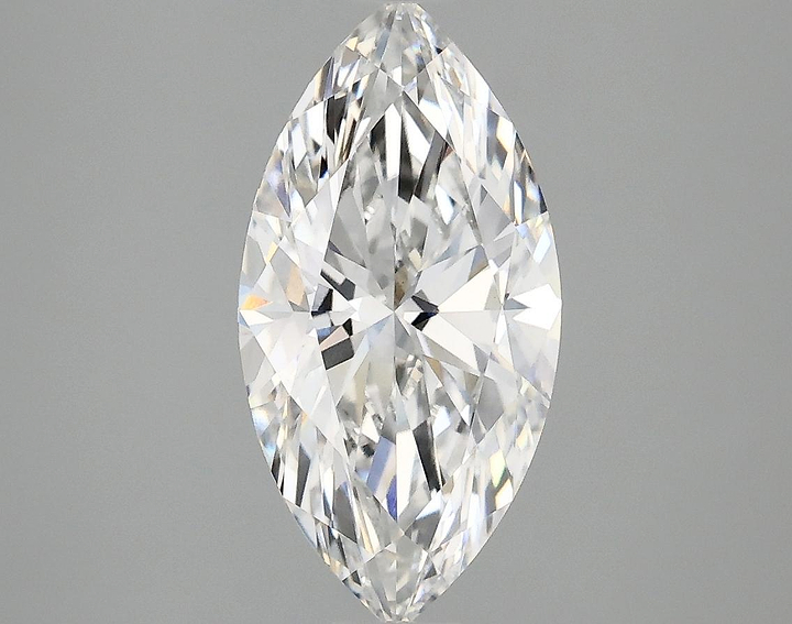 2.03 Carat Marquise Shaped Ideal Cut VVS2 IGI Certified Lab Grown Diamond
