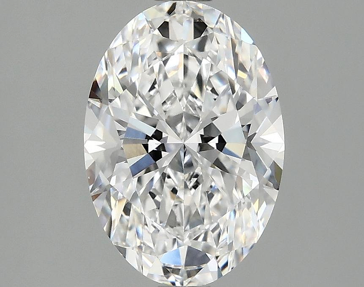 2.09 Carat Oval Shaped Ideal Cut VVS2 IGI Certified Lab Grown Diamond
