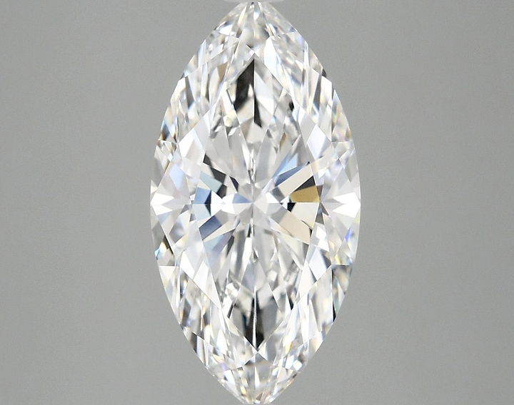3.08 Carat Marquise Shaped Ideal Cut VVS2 IGI Certified Lab Grown Diamond