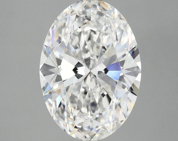 4.03 Carat Oval Shaped Ideal Cut VVS2 IGI Certified Lab Grown Diamond