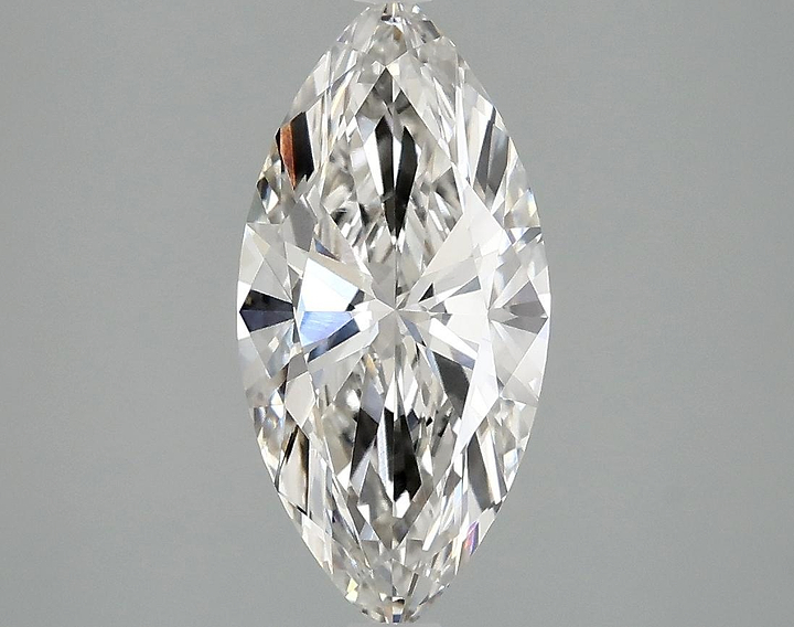 1.84 Carat Marquise Shaped Excellent Cut VVS2 IGI Certified Lab Grown Diamond