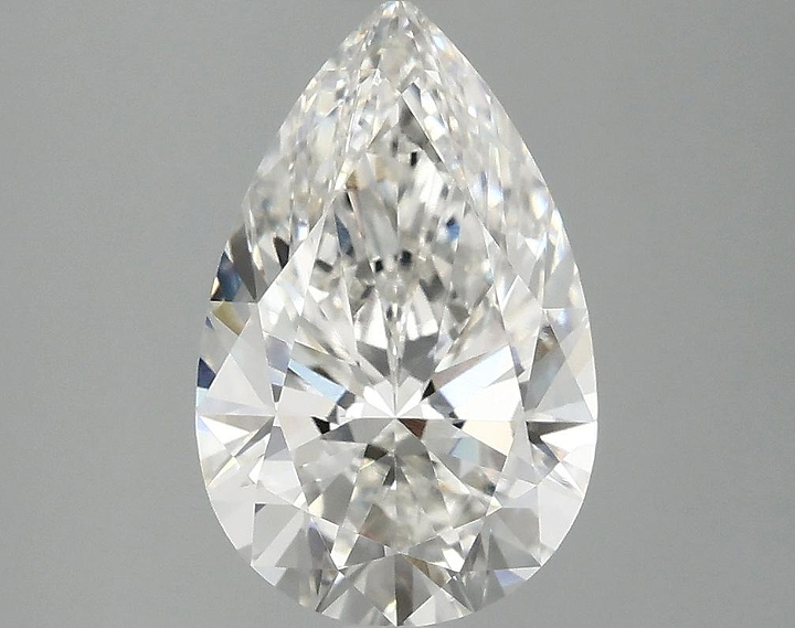 2.53 Carat Pear Shaped Ideal Cut VVS2 IGI Certified Lab Grown Diamond