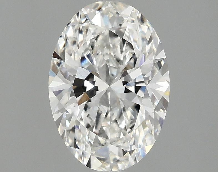 1.38 Carat Oval Shaped Ideal Cut VVS2 IGI Certified Lab Grown Diamond