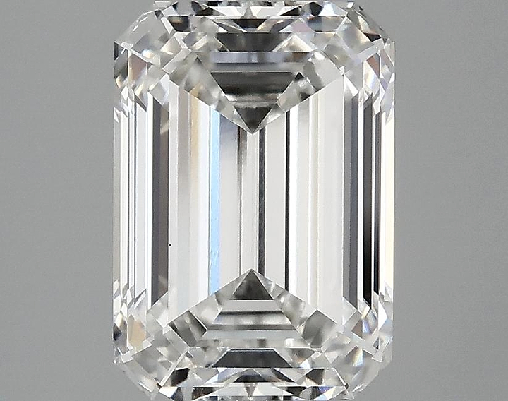 3.06 Carat Emerald Shaped Ideal Cut VS1 IGI Certified Lab Grown Diamond