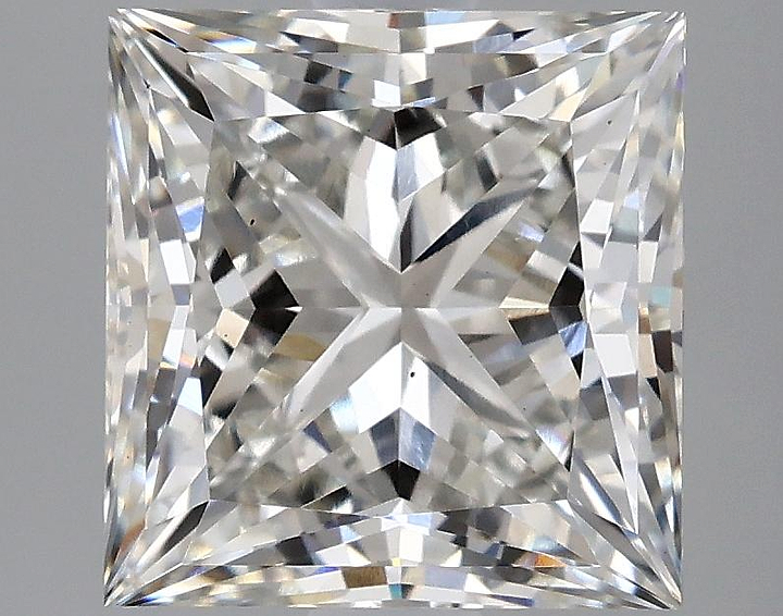 2.57 Carat Princess Shaped Ideal Cut VS1 IGI Certified Lab Grown Diamond