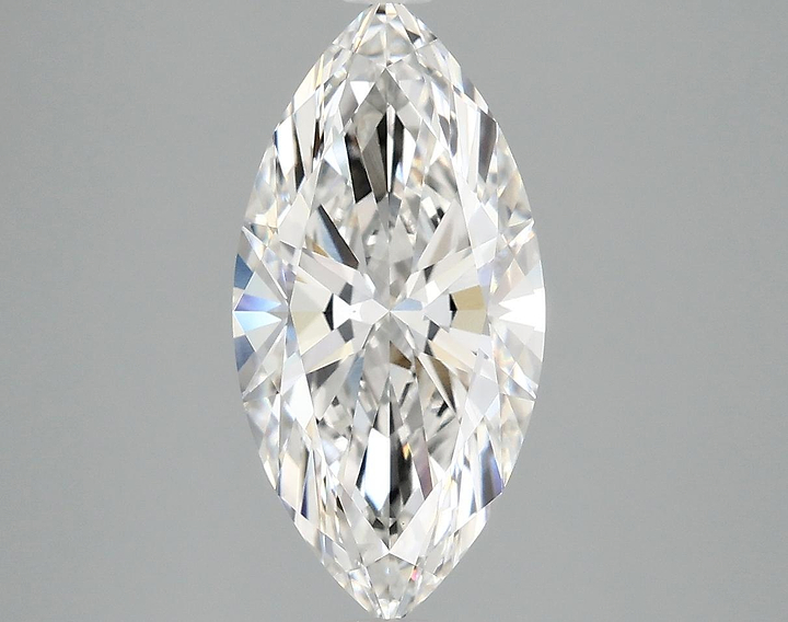 2.5 Carat Marquise Shaped Ideal Cut VVS2 IGI Certified Lab Grown Diamond