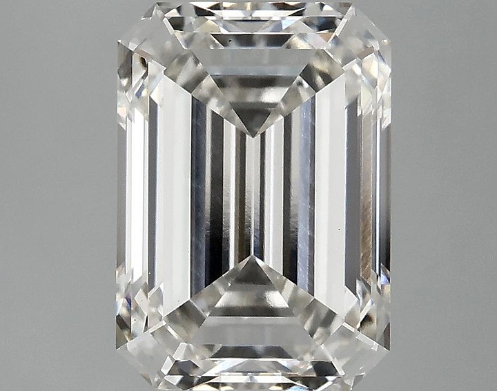 3.58 Carat Emerald Shaped Ideal Cut VS1 IGI Certified Lab Grown Diamond