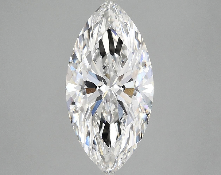 3.09 Carat Marquise Shaped Very Good Cut VVS2 IGI Certified Lab Grown Diamond