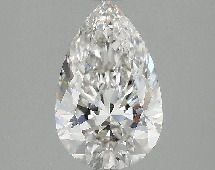 2.03 Carat Pear Shaped Ideal Cut VVS2 IGI Certified Lab Grown Diamond