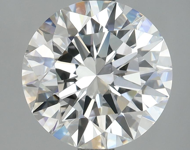 3.09 Carat Round Shaped Ideal Cut VVS2 IGI Certified Lab Grown Diamond