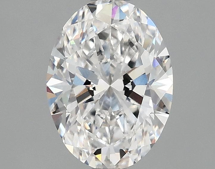 1.45 Carat Oval Shaped Excellent Cut VVS2 IGI Certified Lab Grown Diamond