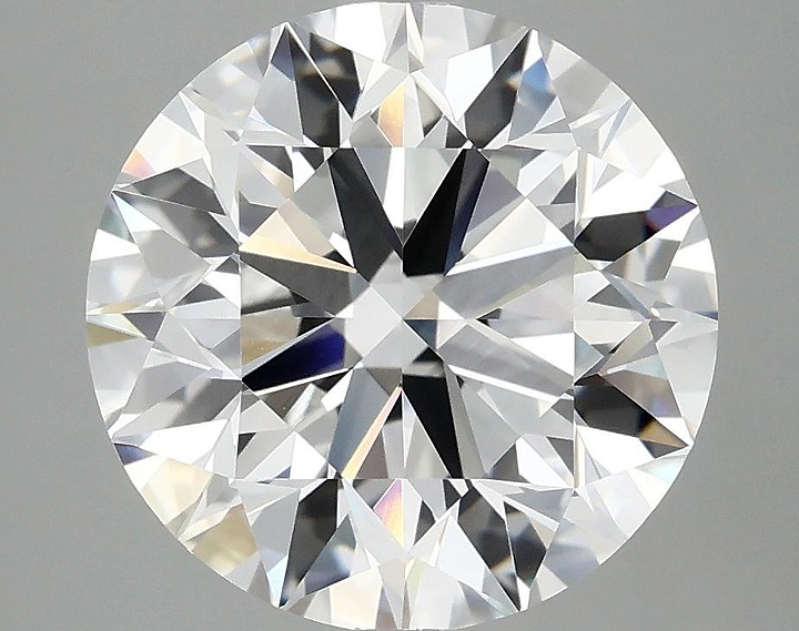 4.85 Carat Round Shaped Excellent Cut VVS2 IGI Certified Lab Grown Diamond