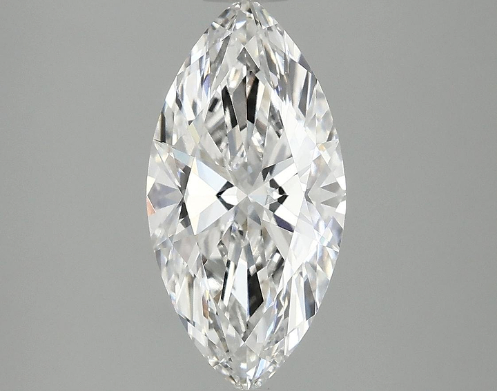 2.09 Carat Marquise Shaped Ideal Cut VVS2 IGI Certified Lab Grown Diamond