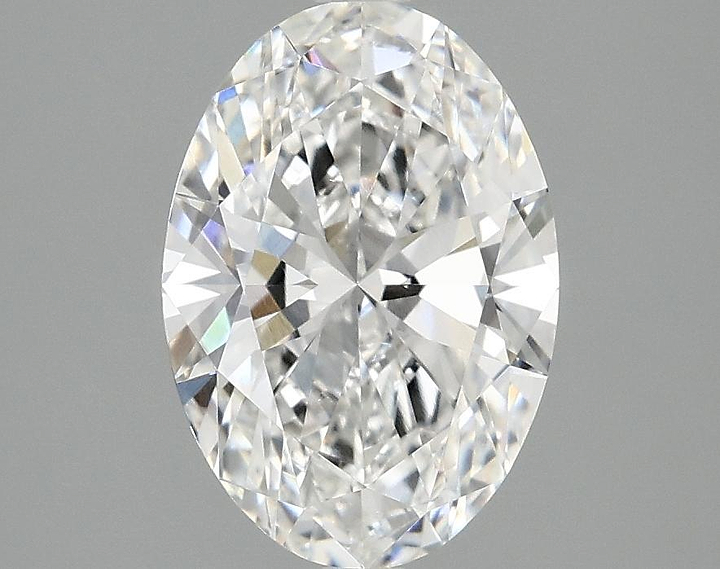 2.06 Carat Oval Shaped Ideal Cut VS1 IGI Certified Lab Grown Diamond