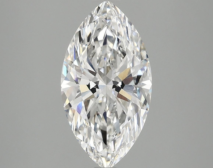 2.35 Carat Marquise Shaped Excellent Cut VS1 IGI Certified Lab Grown Diamond