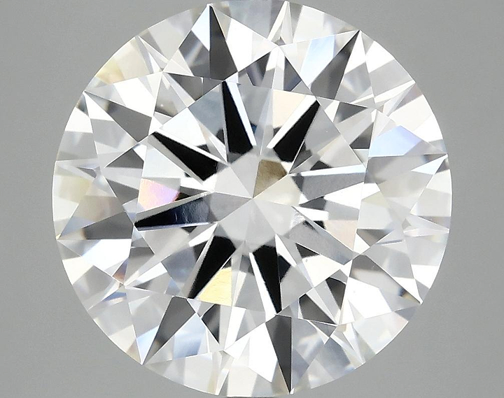 6.07 Carat Round Shaped Ideal Cut VS1 IGI Certified Lab Grown Diamond