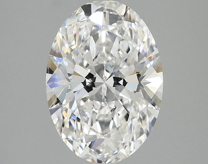 2.1 Carat Oval Shaped Ideal Cut VVS2 IGI Certified Lab Grown Diamond