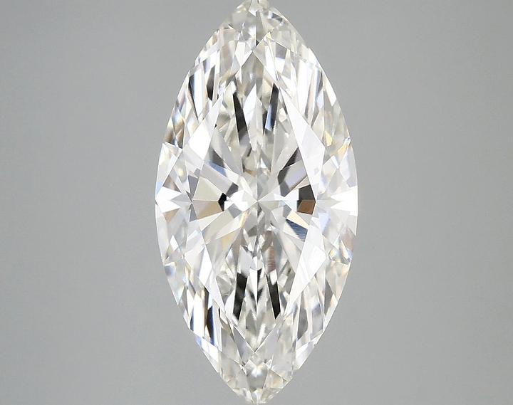 3.28 Carat Marquise Shaped Excellent Cut VVS2 IGI Certified Lab Grown Diamond