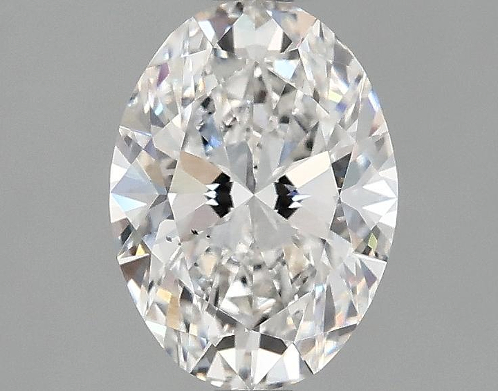 1.5 Carat Oval Shaped Excellent Cut VS2 IGI Certified Lab Grown Diamond