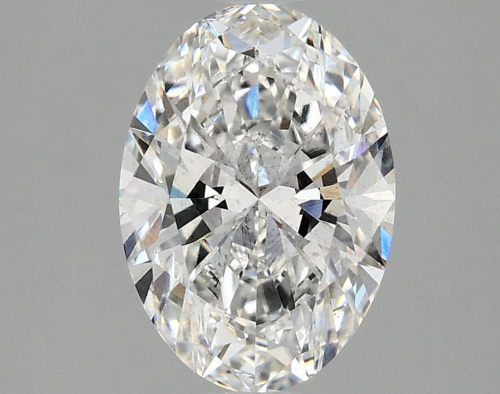 1.77 Carat Oval Shaped Ideal Cut SI1 IGI Certified Lab Grown Diamond