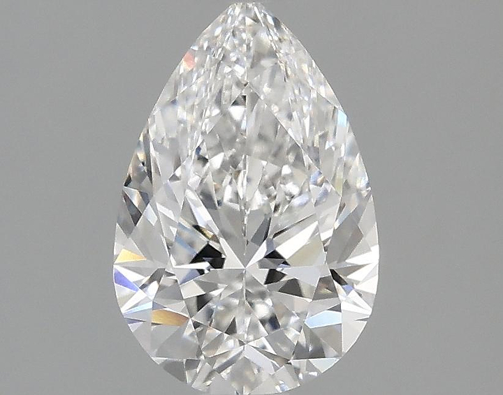 1.47 Carat Pear Shaped Excellent Cut VVS2 IGI Certified Lab Grown Diamond
