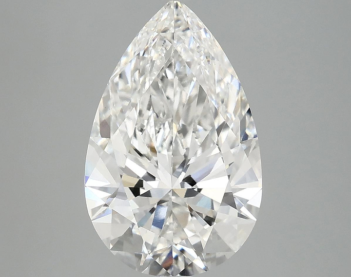 4.09 Carat Pear Shaped Ideal Cut VS1 IGI Certified Lab Grown Diamond