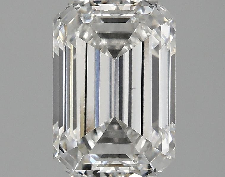 2.07 Carat Emerald Shaped Ideal Cut VS1 IGI Certified Lab Grown Diamond