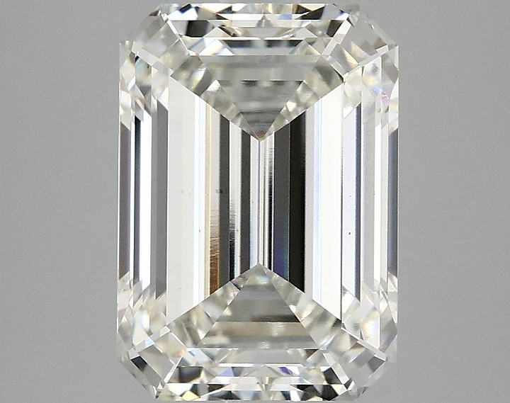 4.08 Carat Emerald Shaped Ideal Cut VS1 IGI Certified Lab Grown Diamond