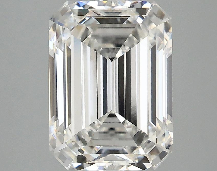 3.08 Carat Emerald Shaped Excellent Cut VS1 IGI Certified Lab Grown Diamond