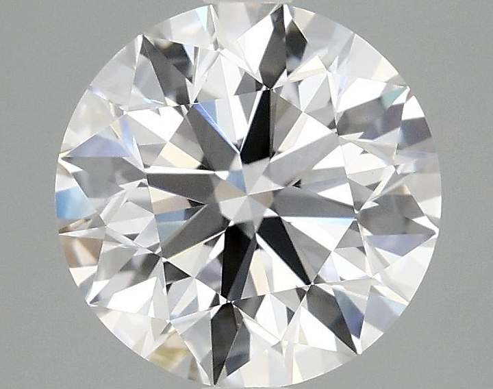 2.52 Carat Round Shaped Excellent Cut VVS2 IGI Certified Lab Grown Diamond