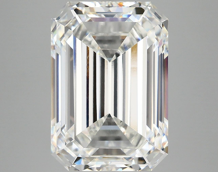 10.17 Carat Emerald Shaped Ideal Cut VVS2 IGI Certified Lab Grown Diamond