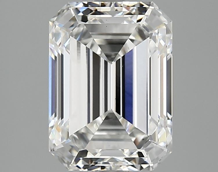 3.06 Carat Emerald Shaped Excellent Cut VS1 IGI Certified Lab Grown Diamond