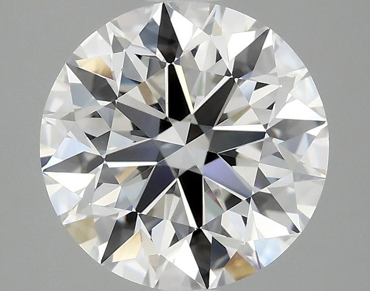 3.09 Carat Round Shaped Excellent Cut VS1 IGI Certified Lab Grown Diamond