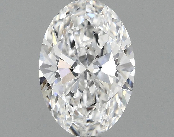 0.97 Carat Oval Shaped Ideal Cut VVS2 IGI Certified Lab Grown Diamond
