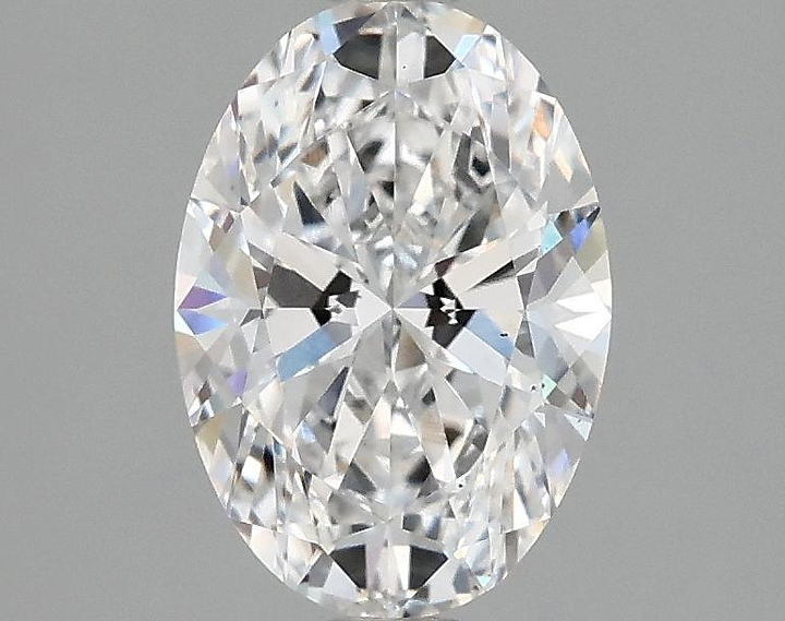 1.62 Carat Oval Shaped Ideal Cut VS2 IGI Certified Lab Grown Diamond