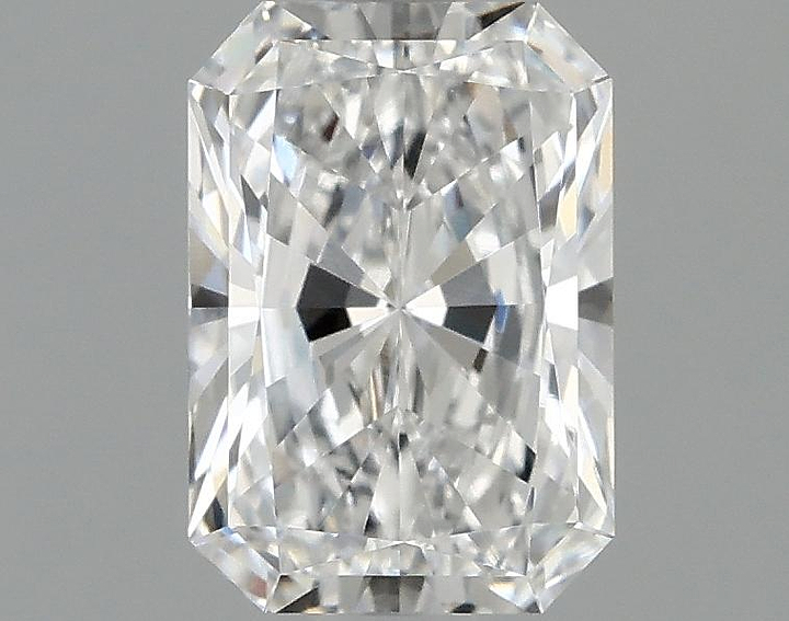 0.98 Carat Radiant Shaped Ideal Cut VVS2 IGI Certified Lab Grown Diamond