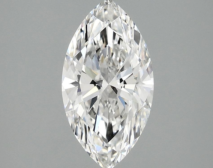 1.51 Carat Marquise Shaped Excellent Cut VVS2 IGI Certified Lab Grown Diamond