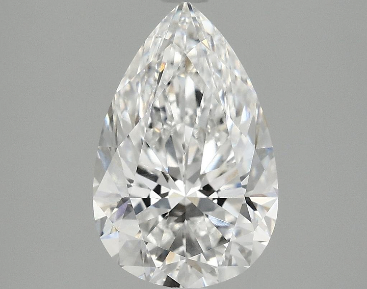 2.09 Carat Pear Shaped Ideal Cut VVS2 IGI Certified Lab Grown Diamond