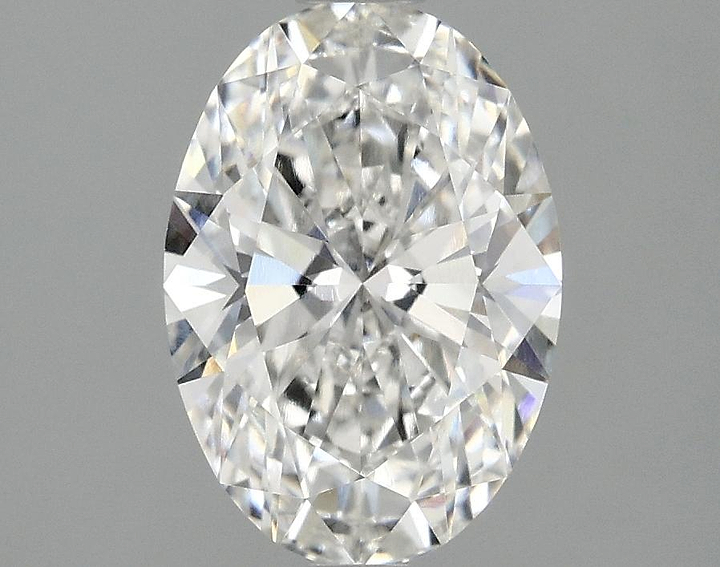 1.64 Carat Oval Shaped Ideal Cut VVS2 IGI Certified Lab Grown Diamond