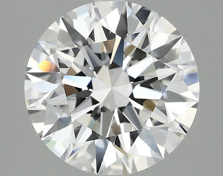 2.58 Carat Round Shaped Ideal Cut VVS2 IGI Certified Lab Grown Diamond