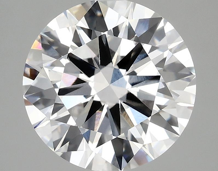 3.02 Carat Round Shaped Ideal Cut VVS2 IGI Certified Lab Grown Diamond
