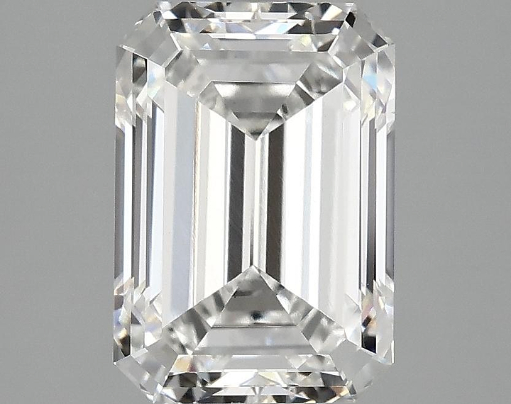 3.06 Carat Emerald Shaped Ideal Cut VS1 IGI Certified Lab Grown Diamond